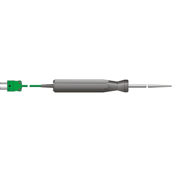 Insteekvoeler 300 mm (vloeistof & halfvaste stoffen) - Afbeelding 2