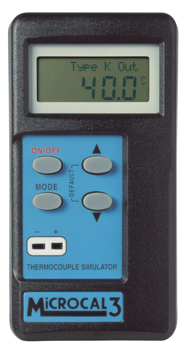 MicroCal Thermokoppel Simulator