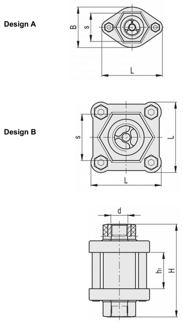 Doorstroom Flowindicator met Turbine - Vloeistof  Flowindicatie - Messing / Kunststof - Afbeelding 2