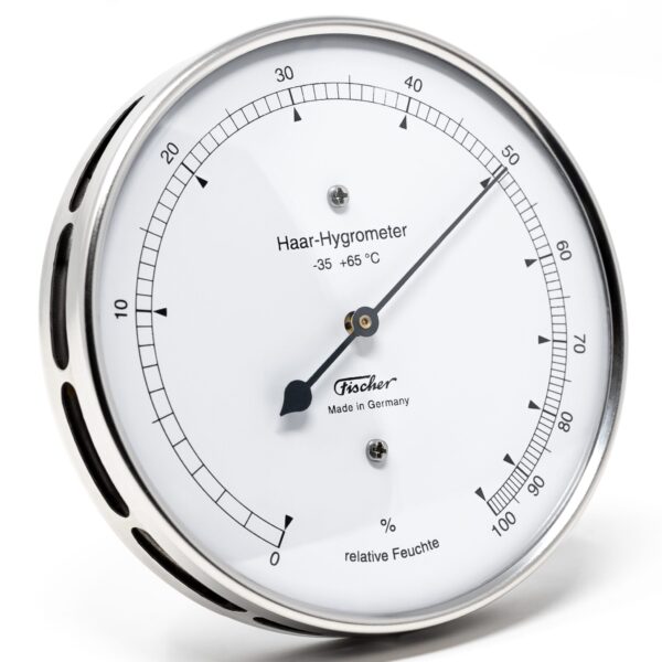 Precisie haar-hygrometer - Feingerätebau Fischer - Fijnmechanisch Meetinstrument